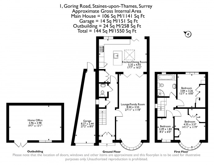 Floorplan for 1, TW18