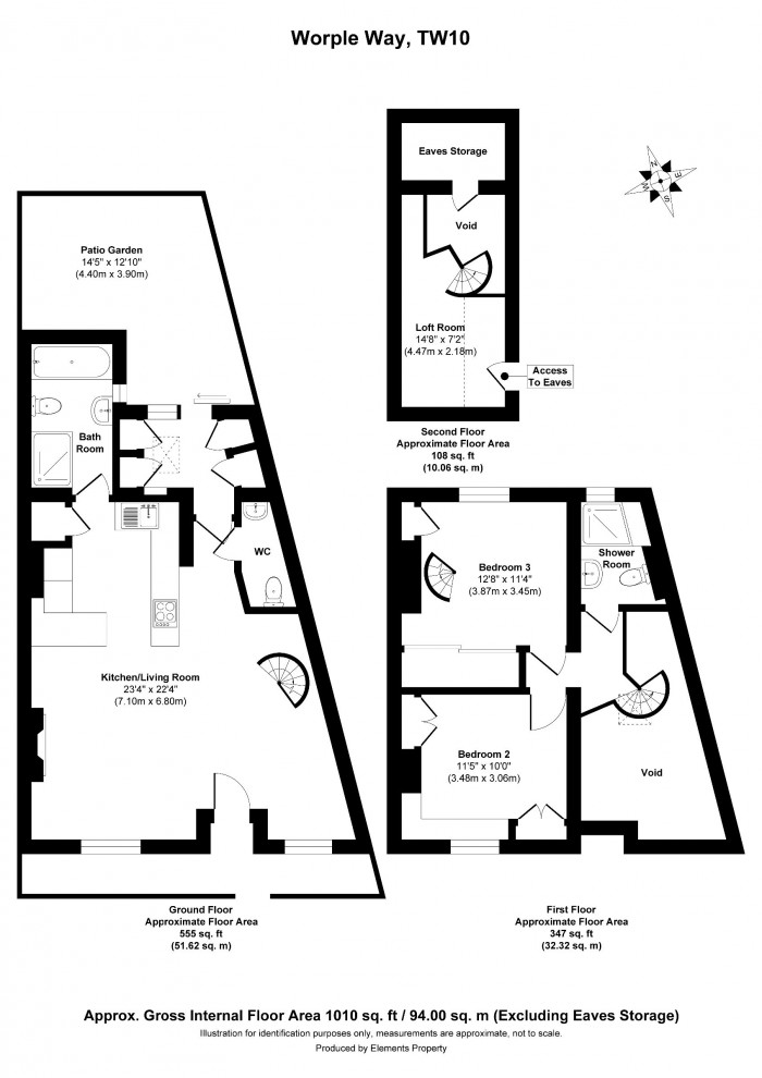 Floorplan for 75, TW10